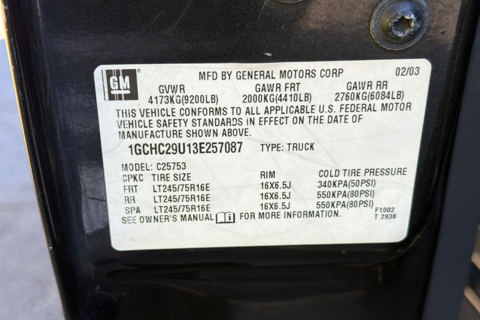 2003 Chevrolet Silverado 2500 HD LS