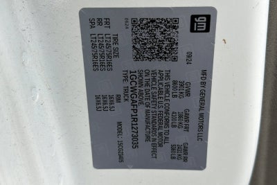 2024 Chevrolet Express Cargo 2500 WT
