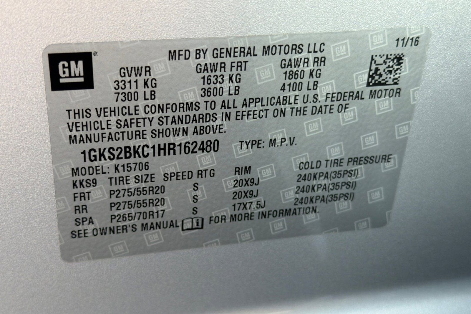 2017 GMC Yukon SLT