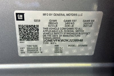 2019 Chevrolet Traverse LS