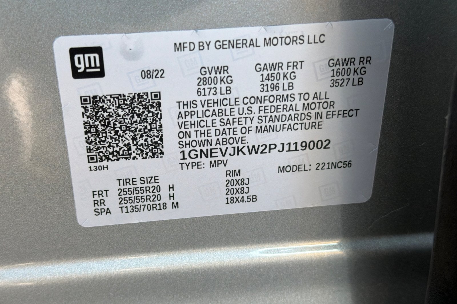 2023 Chevrolet Traverse RS