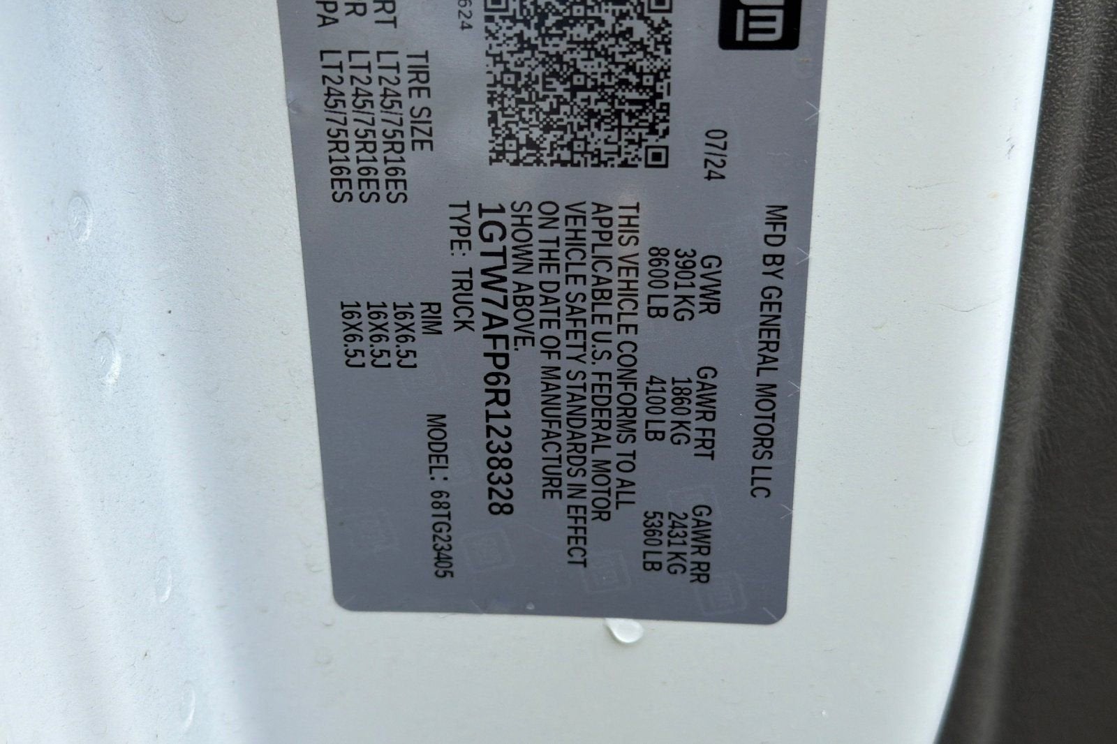 2024 GMC Savana Cargo 2500 Work Van