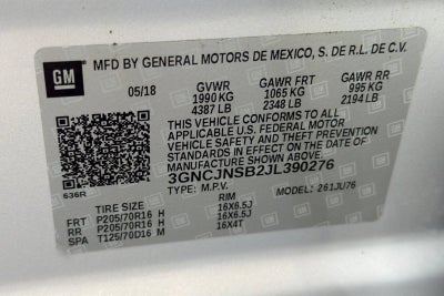 2018 Chevrolet Trax LS