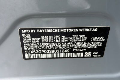 2025 BMW X3 30 xDrive