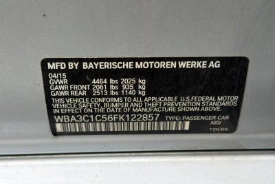 2015 BMW 3 Series 328i