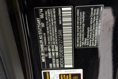 2014 Mercedes-Benz E-Class E 550