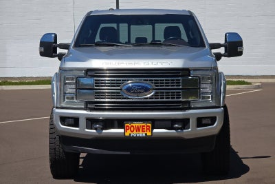 2017 Ford Super Duty F-350 SRW Platinum