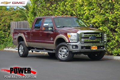 2013 Ford Super Duty F-350 SRW Platinum