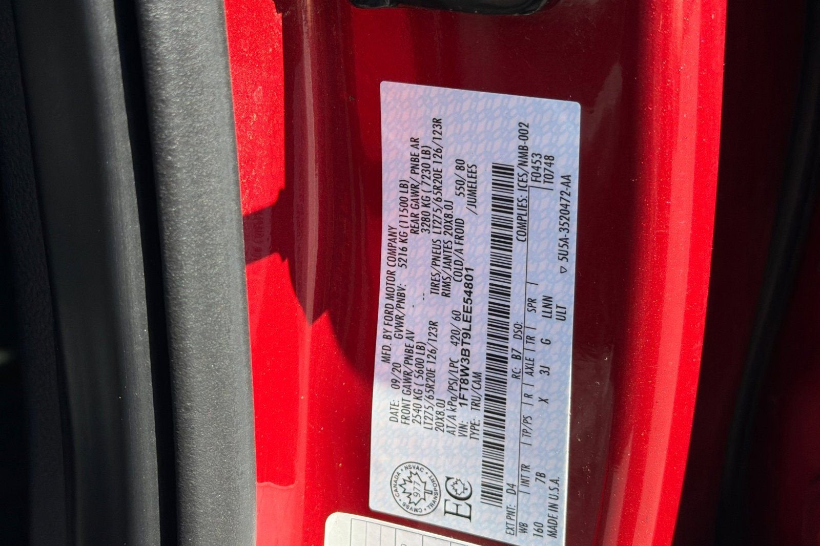 2020 Ford Super Duty F-350 SRW XL