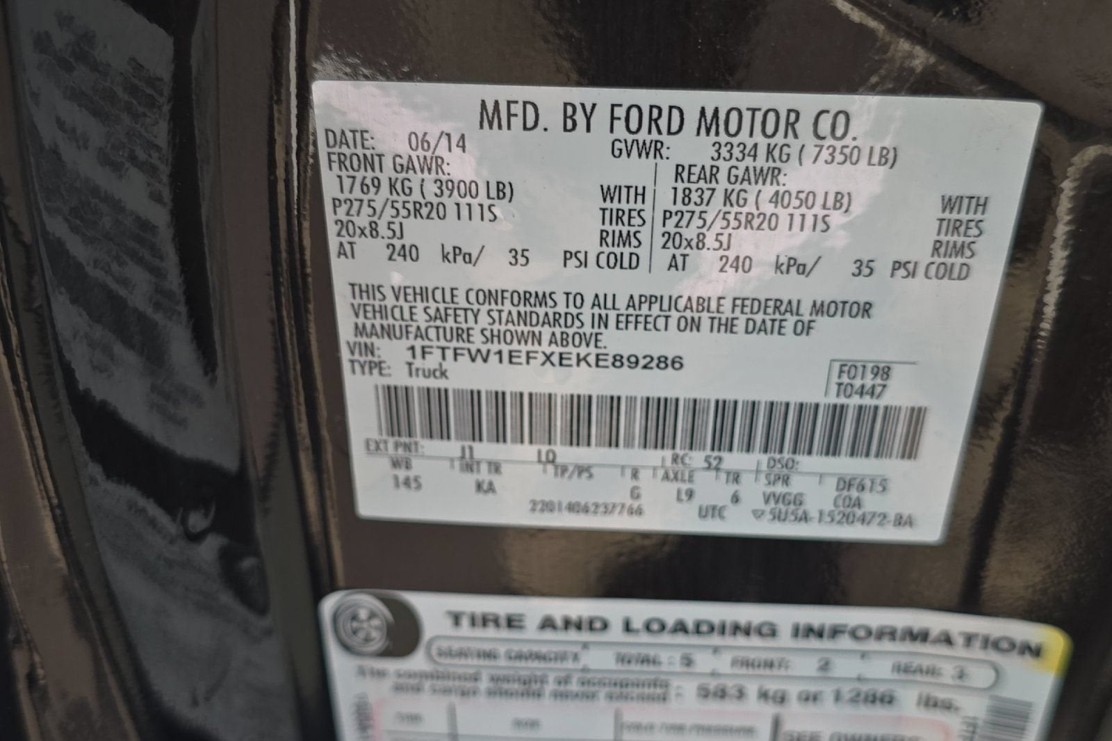 2014 Ford F-150 XL