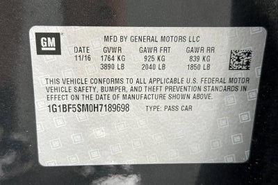 2017 Chevrolet Cruze Premier