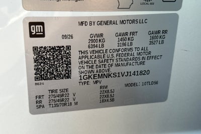 2027 GMC Acadia Elevation