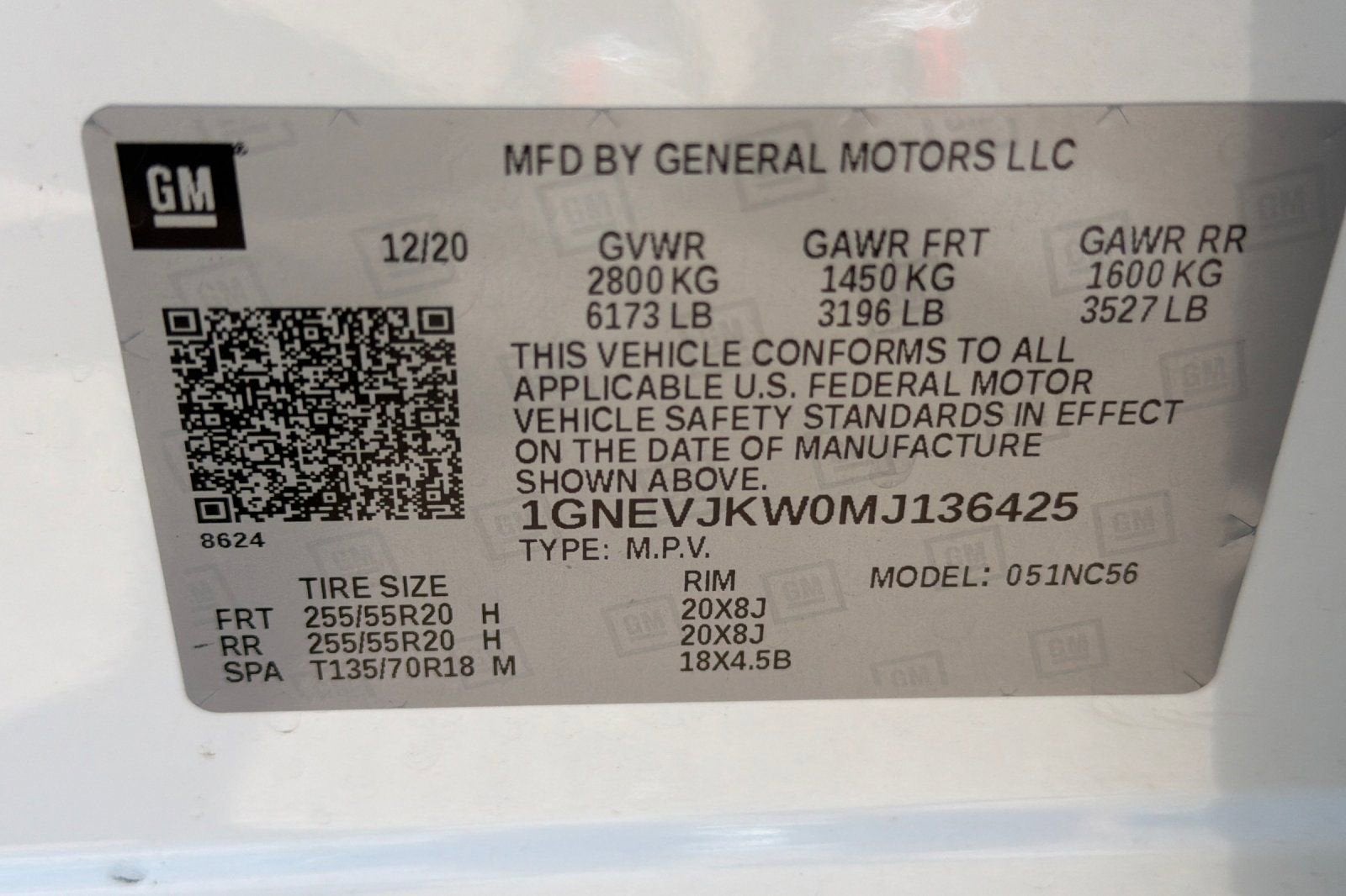 2021 Chevrolet Traverse RS