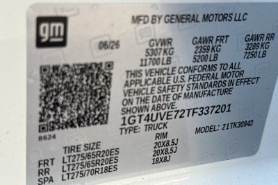 2026 GMC Sierra 3500 HD AT4