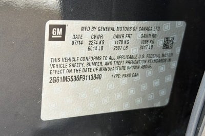 2015 Cadillac XTS Luxury