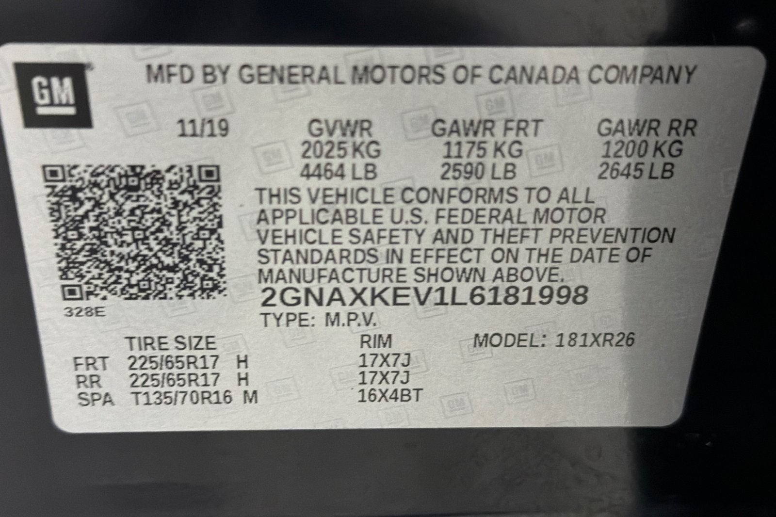 2020 Chevrolet Equinox LT