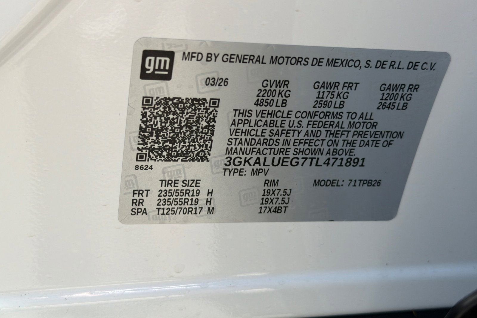 2026 GMC Terrain Elevation