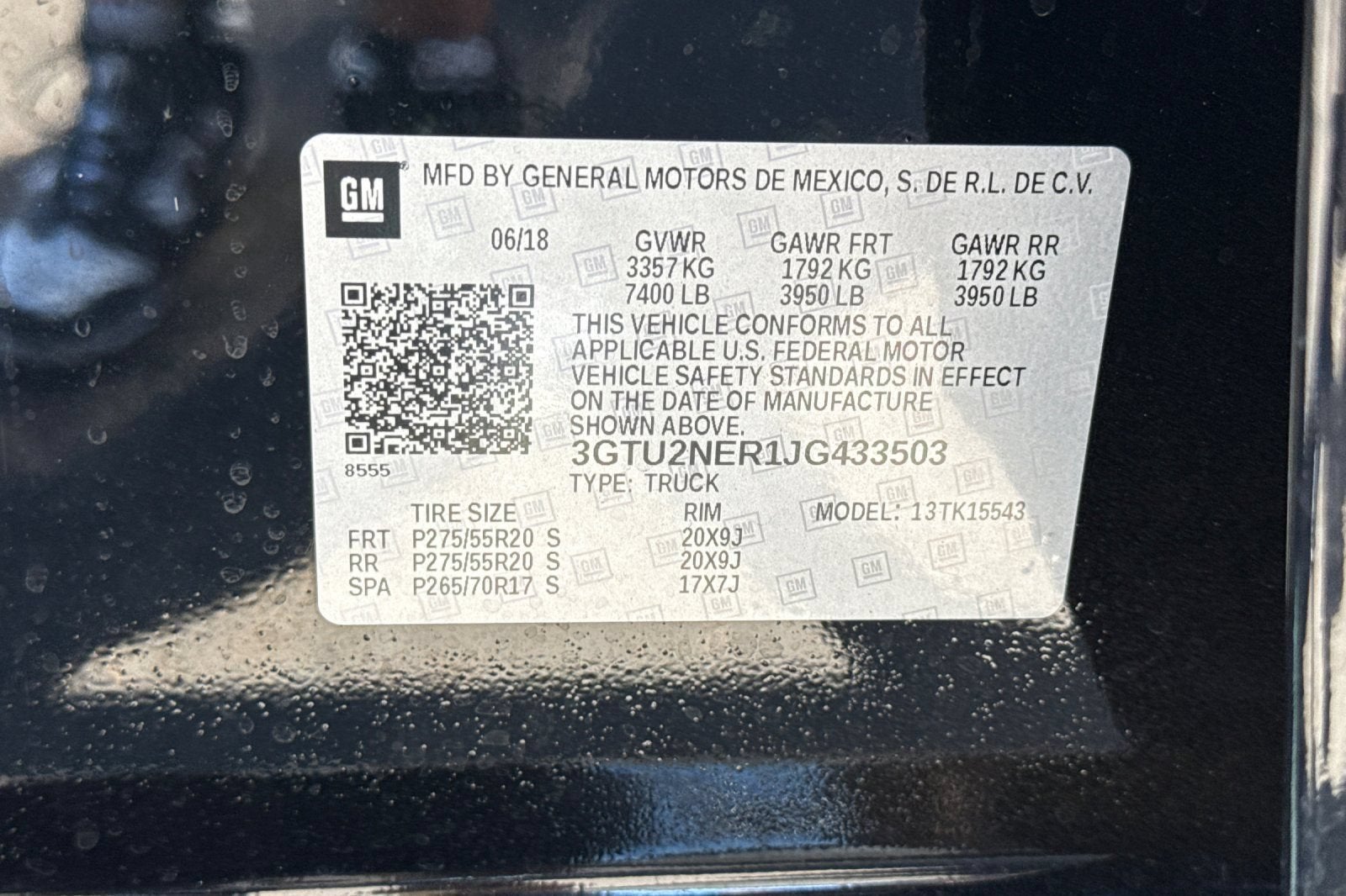 2018 GMC Sierra 1500 SLT
