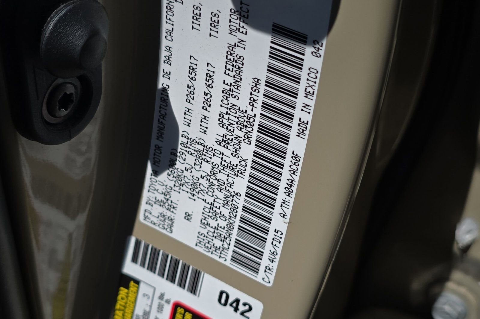 2019 Toyota Tacoma 4WD SR