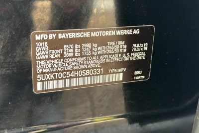 2017 BMW X5 xDrive40e iPerformance