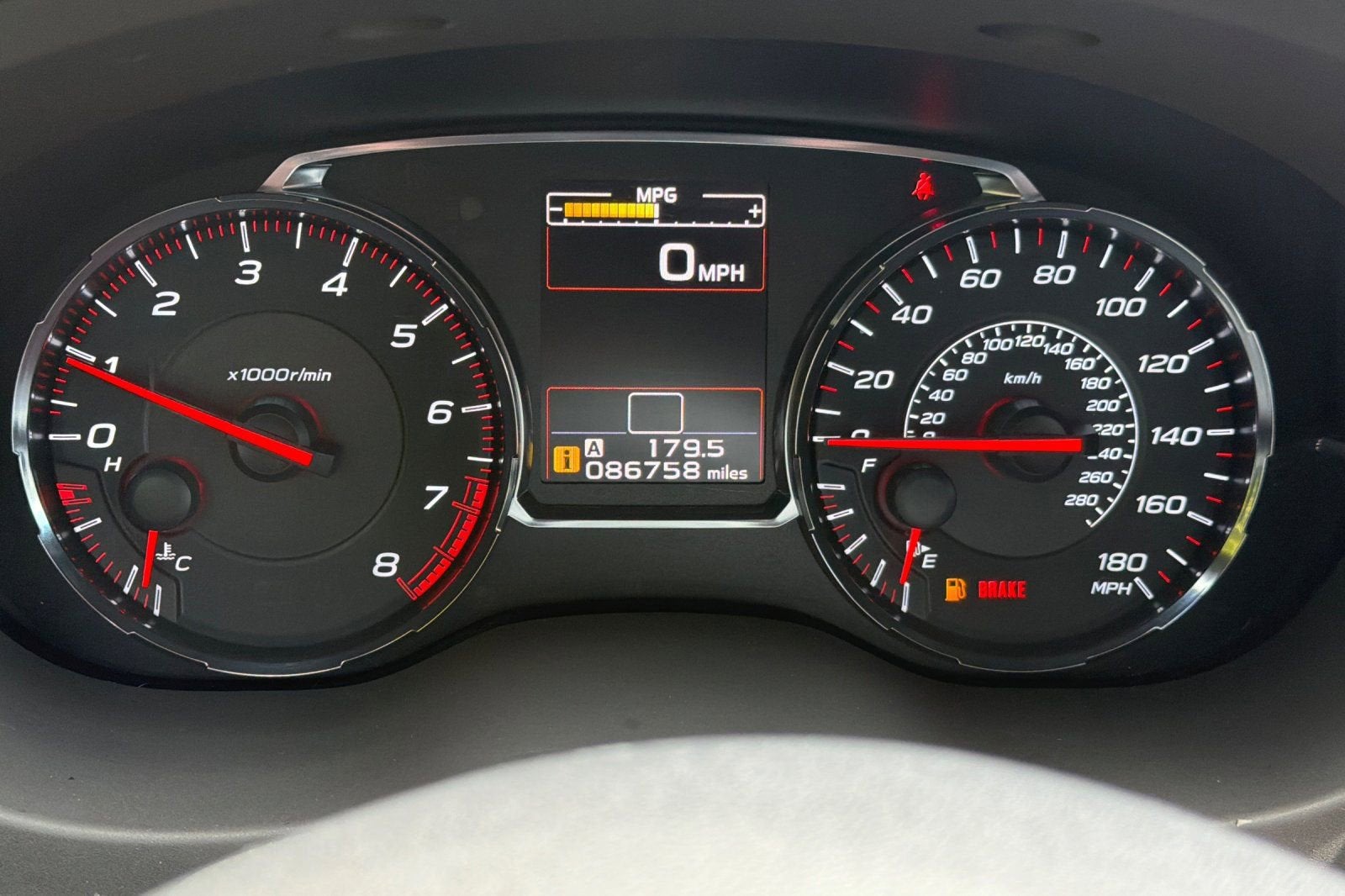 2018 Subaru WRX 4DR SDN MT