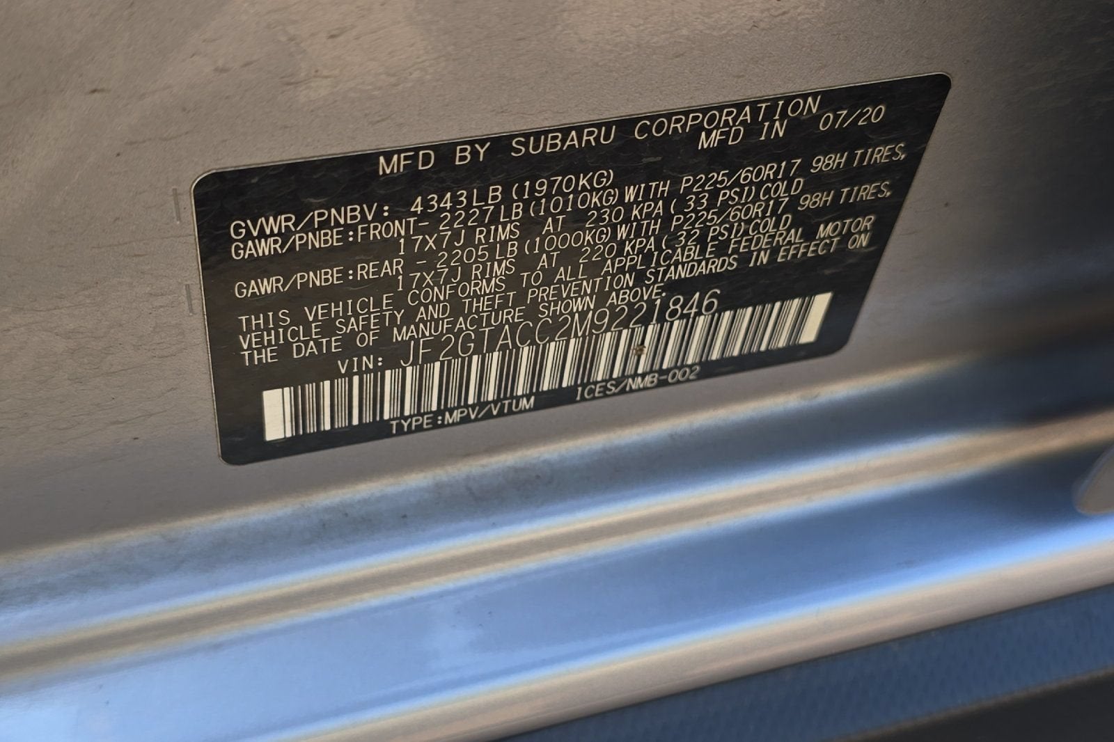 2021 Subaru Crosstrek Premium