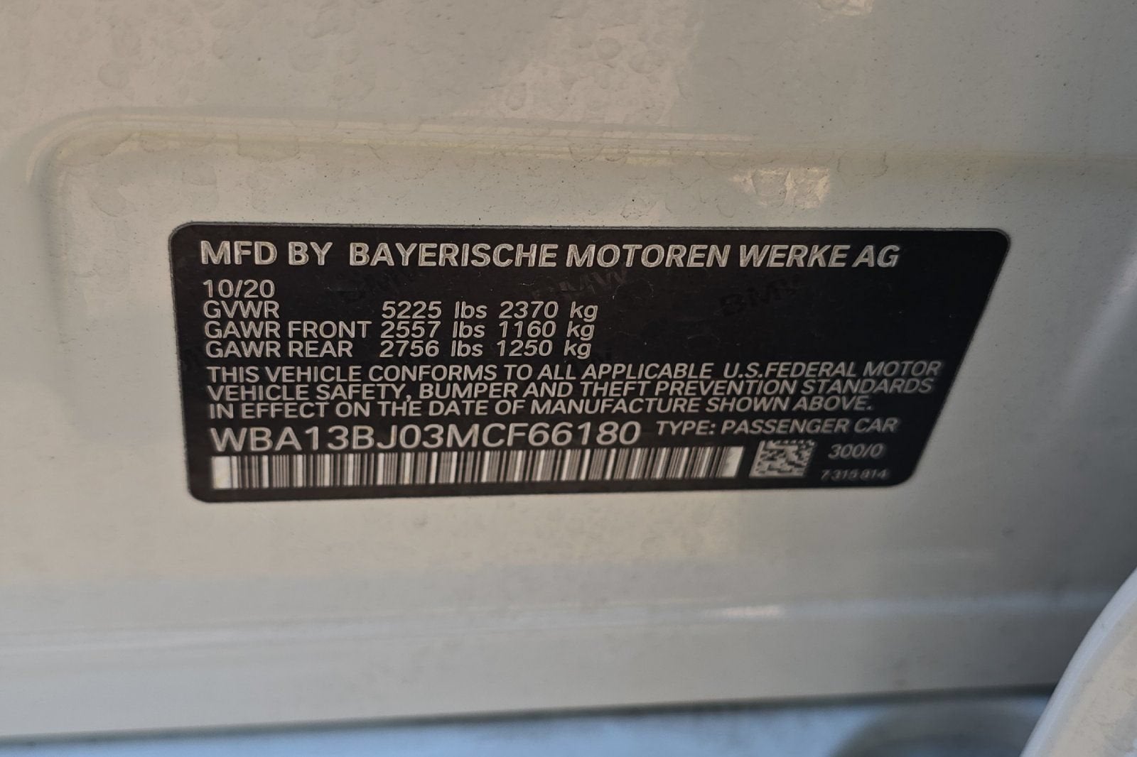 2021 BMW 5 Series 530i xDrive