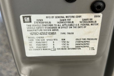 2005 GMC Sierra 1500 SLE