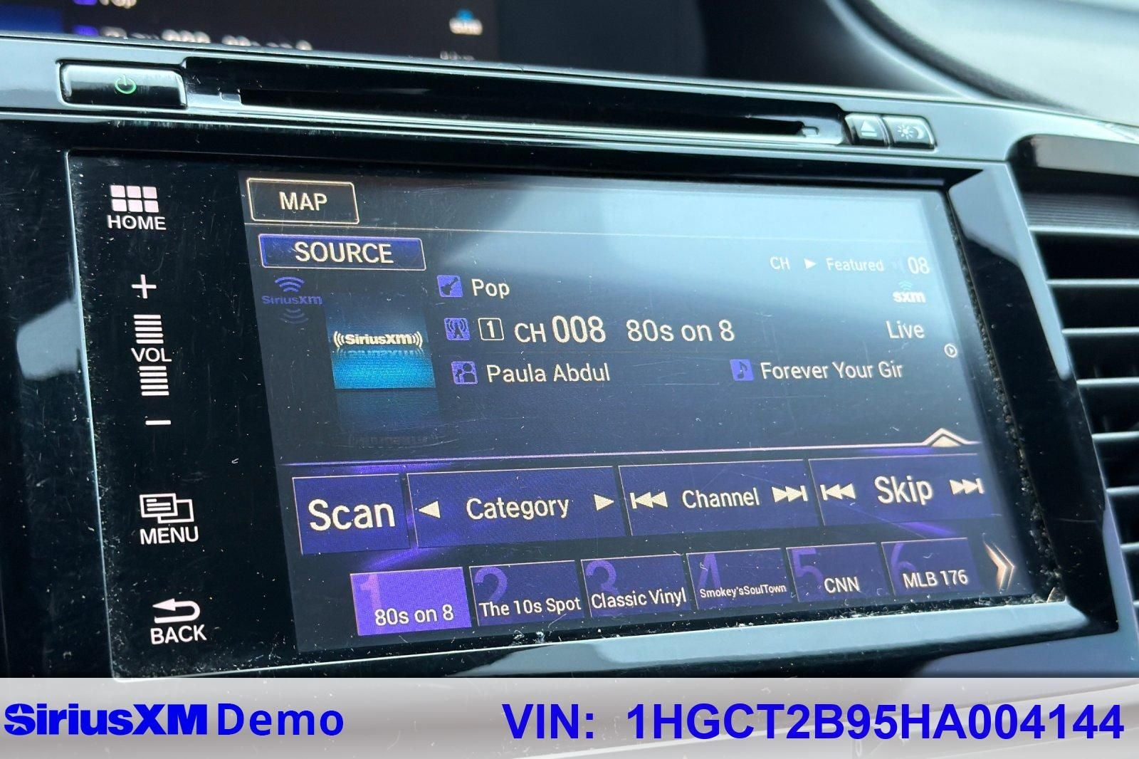 2017 Honda Accord EX-L w/Navigation and Honda Sensing