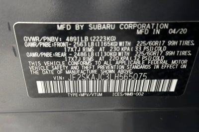 2020 Subaru Forester Premium