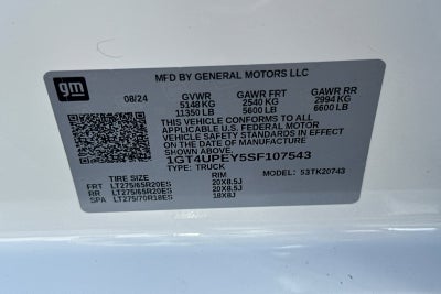 2025 GMC Sierra 2500HD AT4