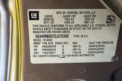2012 Buick Enclave Convenience Group