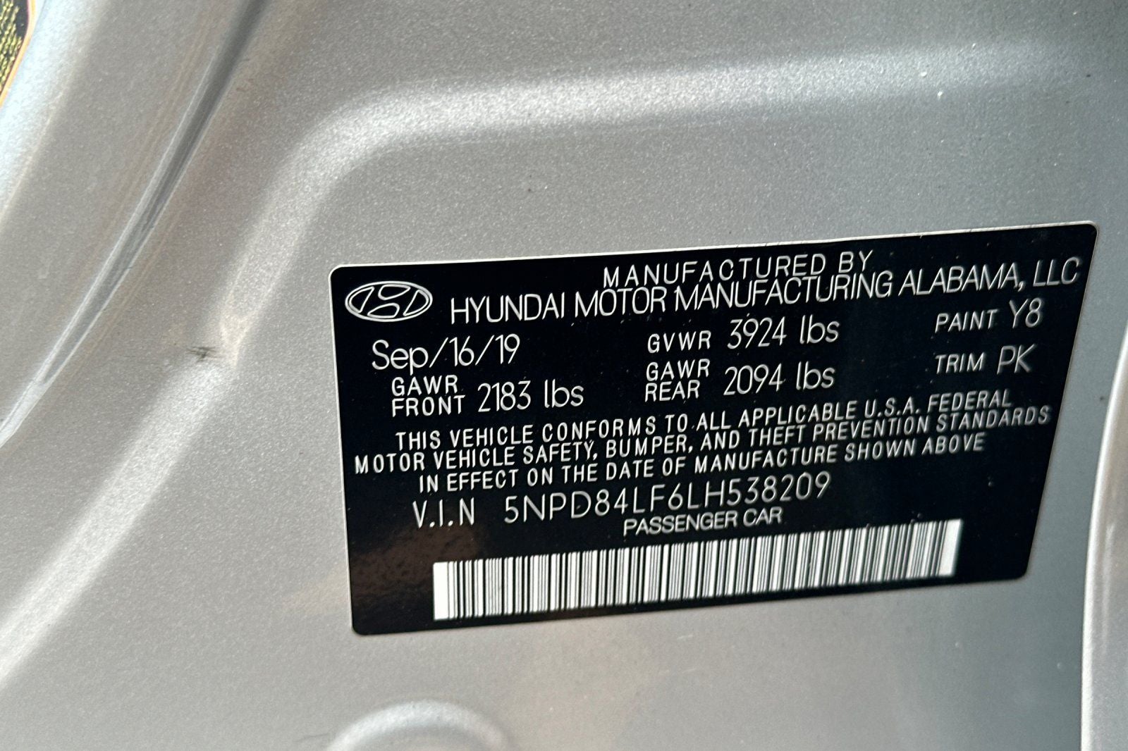 2020 Hyundai Elantra SEL