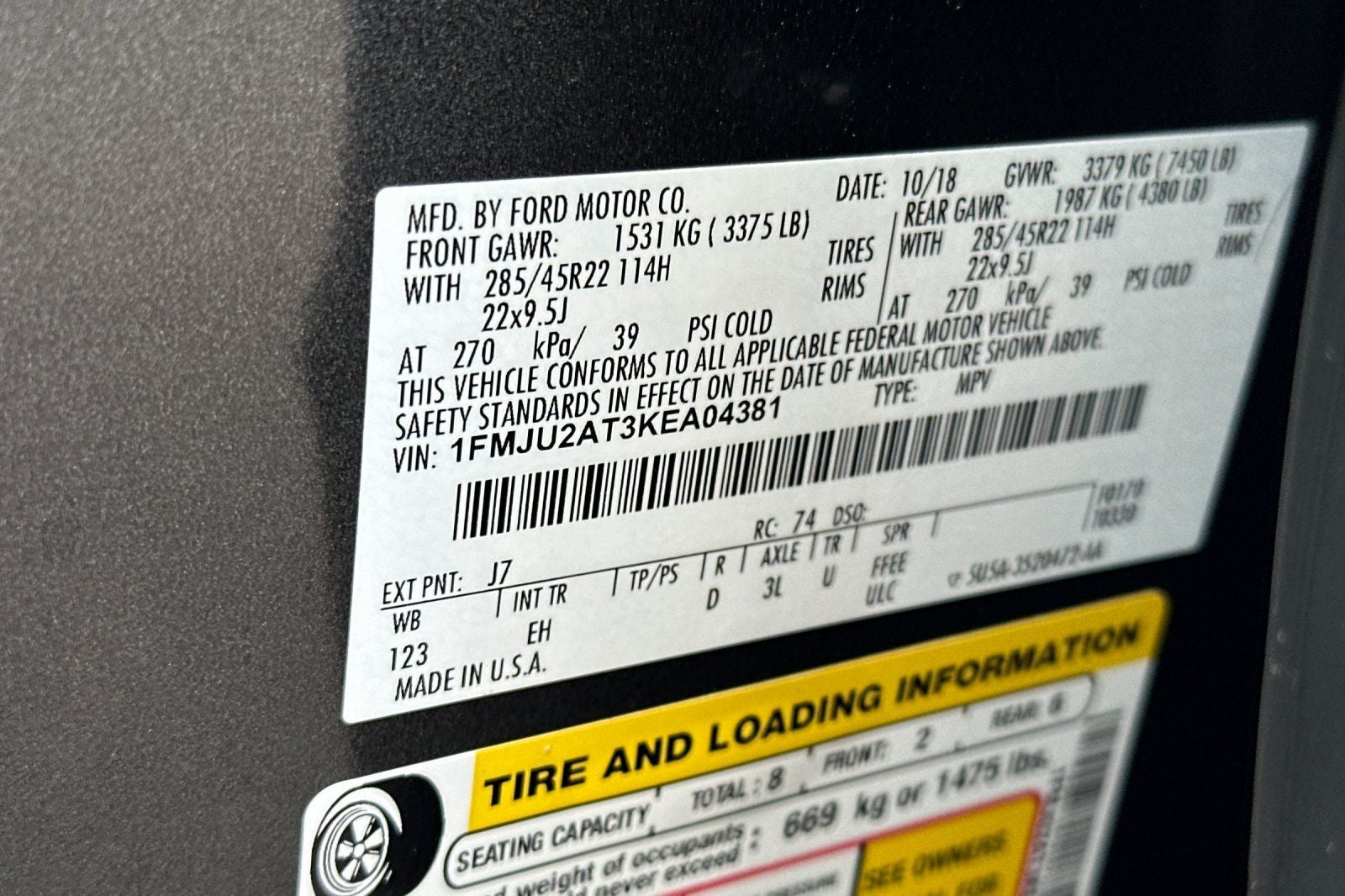 2019 Ford Expedition Limited