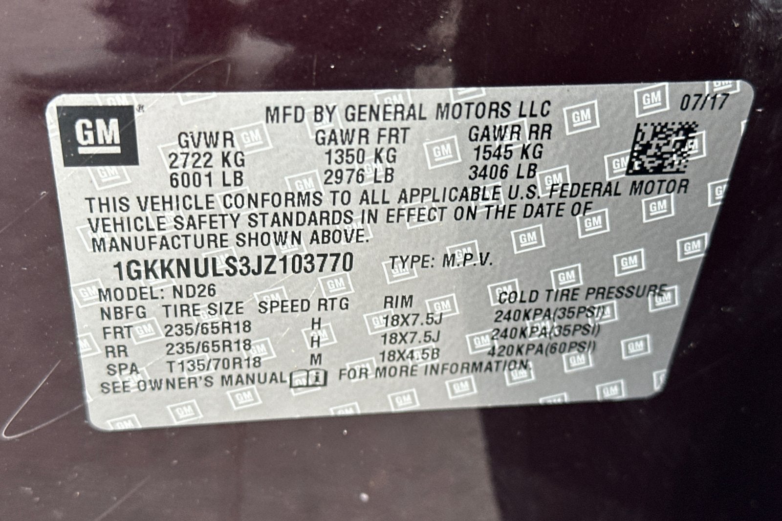 2018 GMC Acadia SLT-1