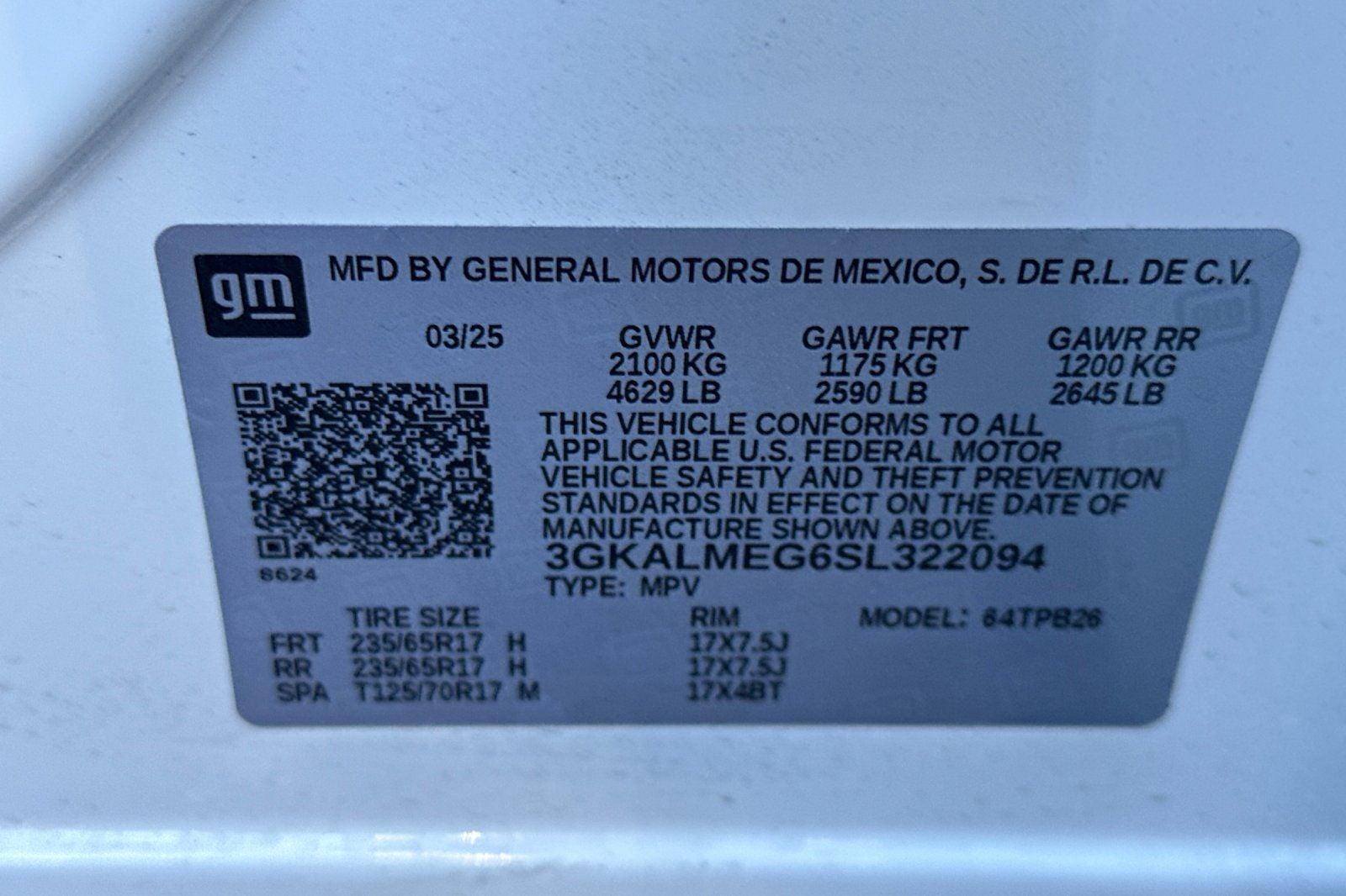 2025 GMC Terrain Elevation