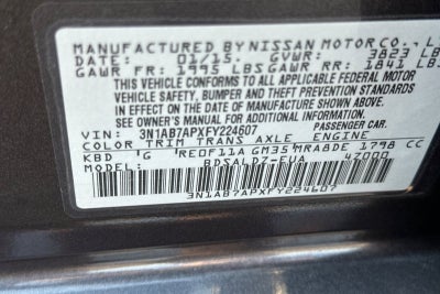 2015 Nissan Sentra SV