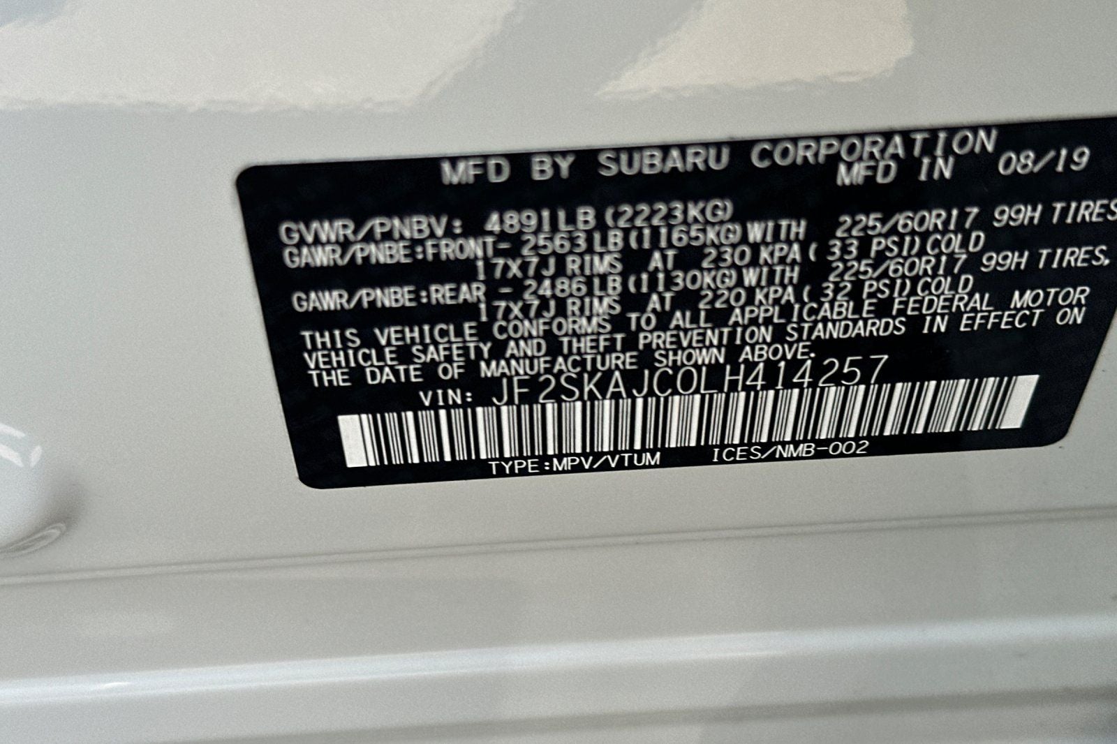 2020 Subaru Forester Premium Premium