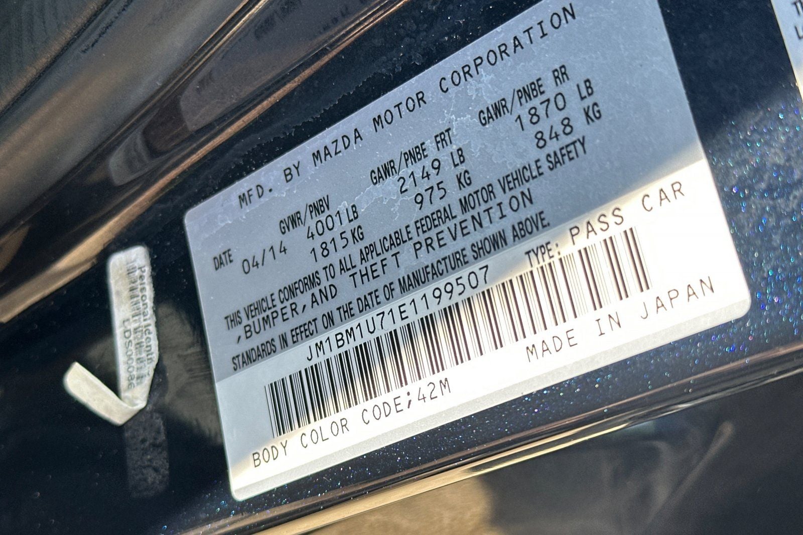 2014 Mazda Mazda3 i Sport