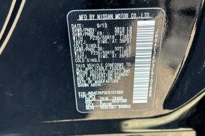 2014 Nissan Quest 3.5 SL
