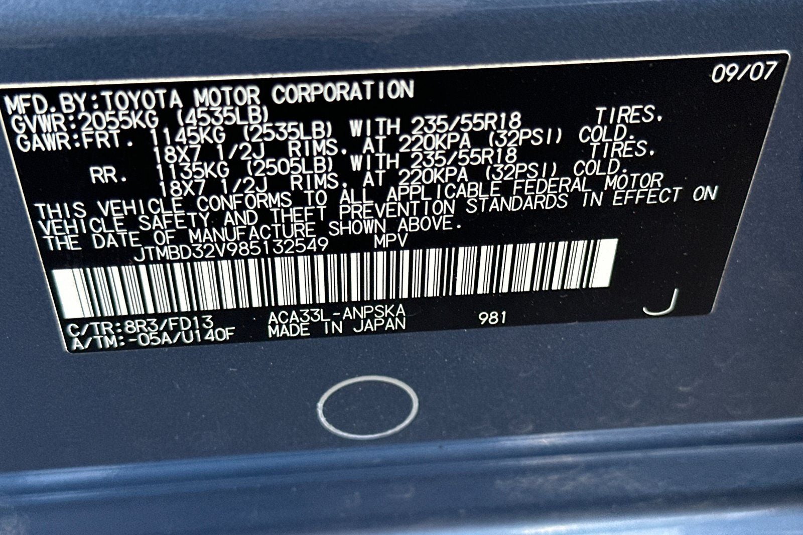 2008 Toyota RAV4 Sport