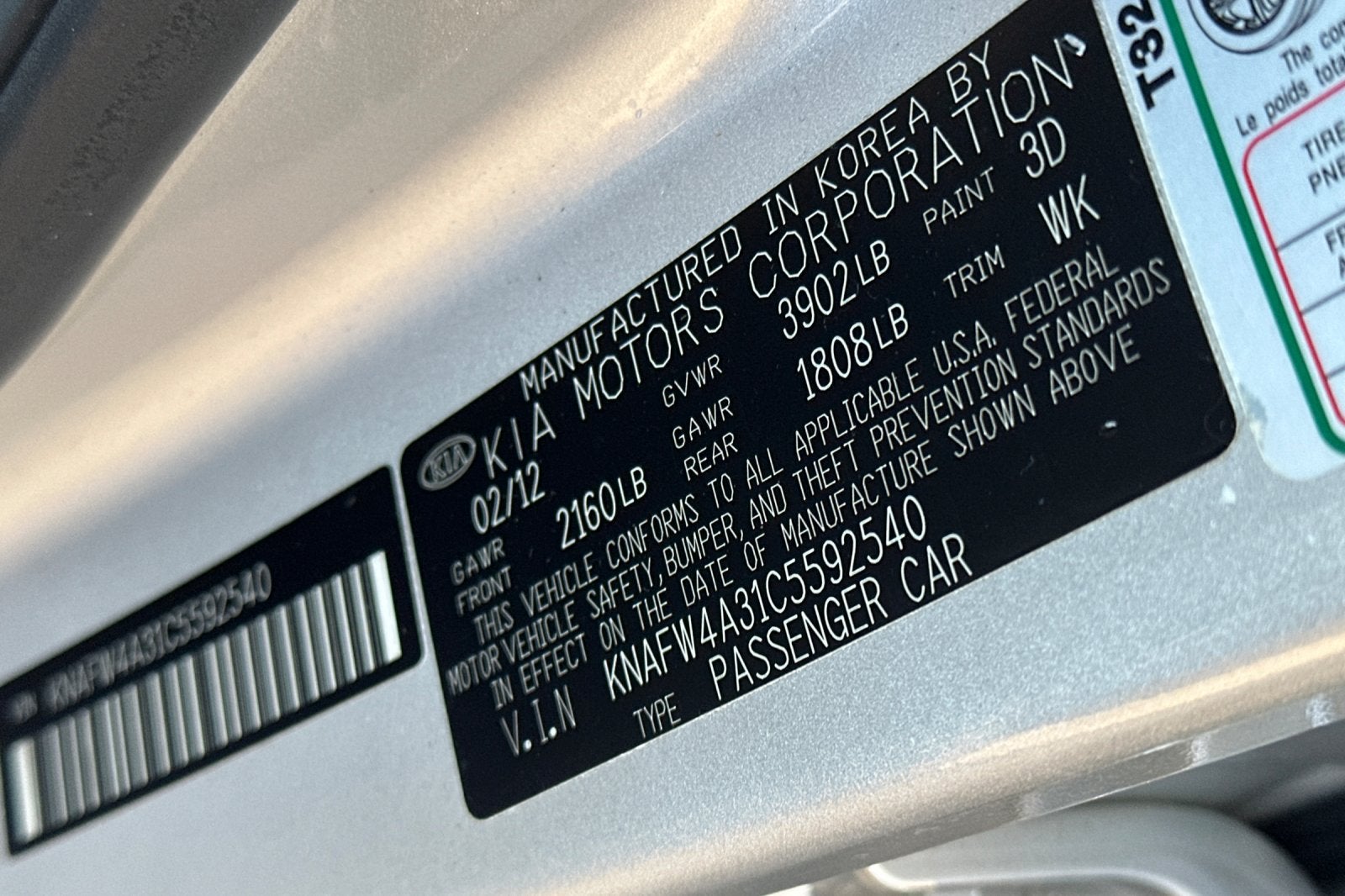 2012 Kia Forte SX